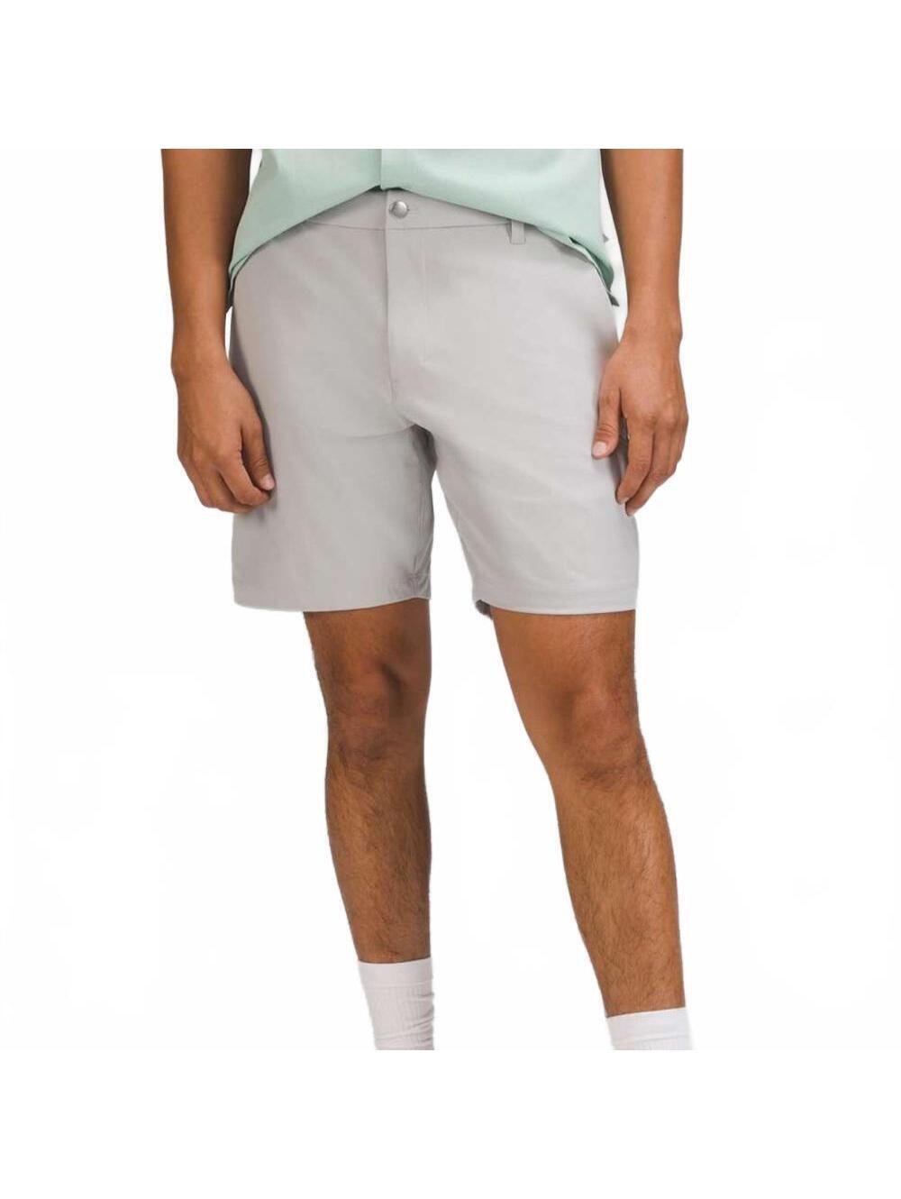 Lululemon Commission Classic-Fit Short 7" Warpstreme Gray Men's Size 32